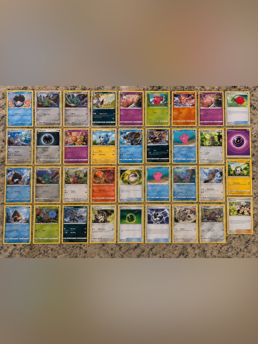 40pc Pokemon cards includes shine art ones PM1 PM2